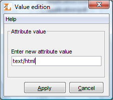 Editing an attribute's value's name
