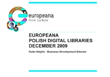 Europeana - Polish Digital Libraries - December 2009
