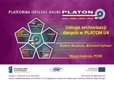 Usługa archiwizacji danych w PLATON U4